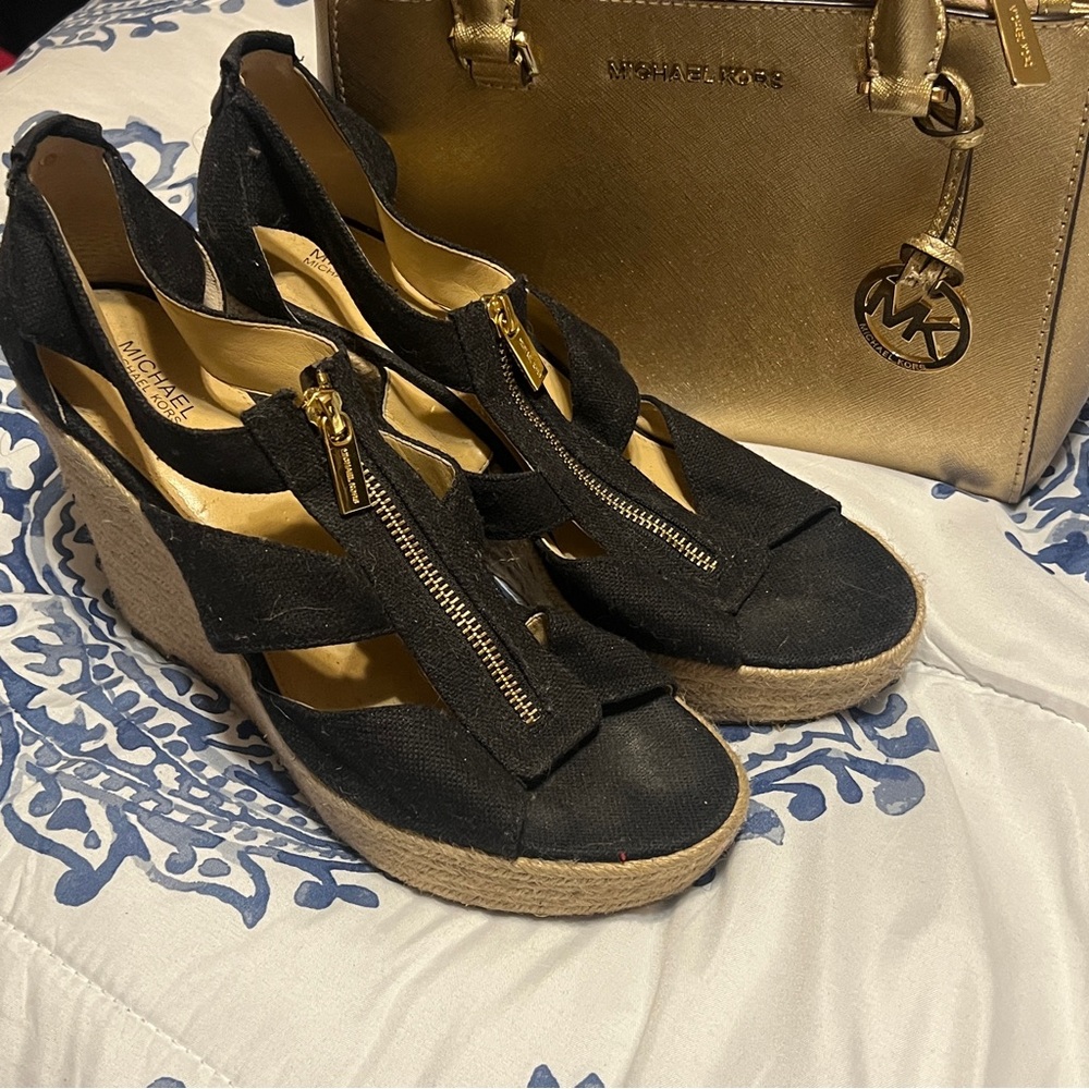 Black Michael Kors Espadrilles